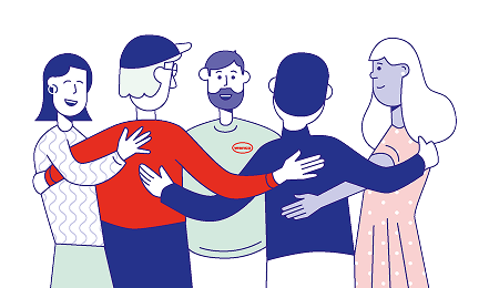 Einzelkämpfer haben bei uns schlechte Karten. Wir sehen uns als großes Team, in dem jeder und jede sich mit den individuellen Stärken einbringen kann. Wir denken und handeln bereichsübergreifend und kollegial. So ziehen von der Geschäftsführung bis zu den Mitarbeitenden, alle an einem Strang.